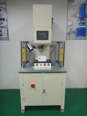 Precision Steel Servo Press Machine With PLC Control System 0-100mm/s Speed And 300kg Load Capacity